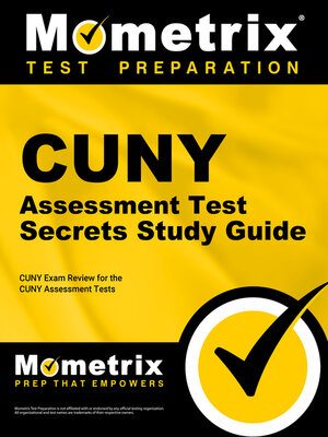 cover image of CUNY Assessment Tests Secrets Study Guide
